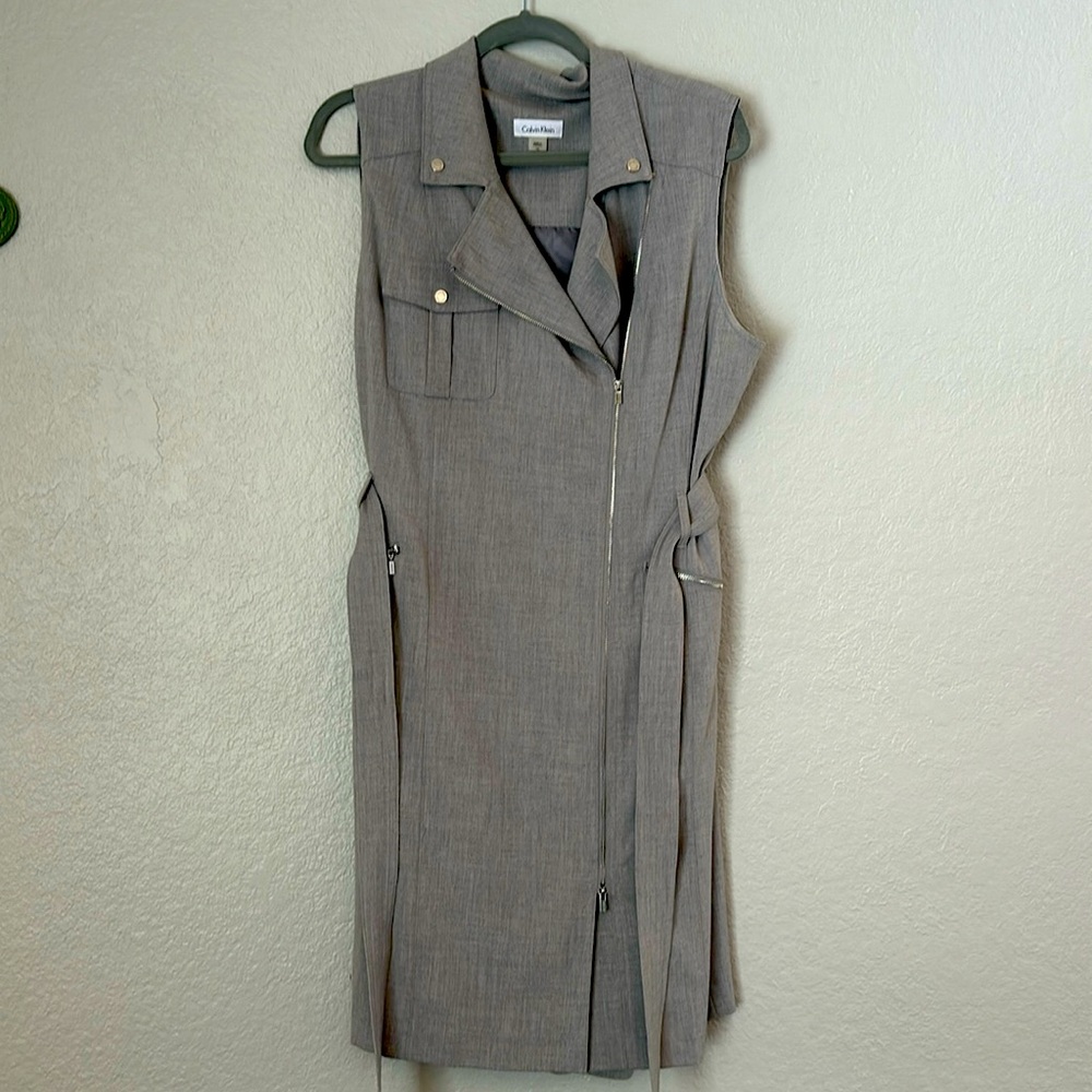 Size 16 Calvin Klein Grey Dress